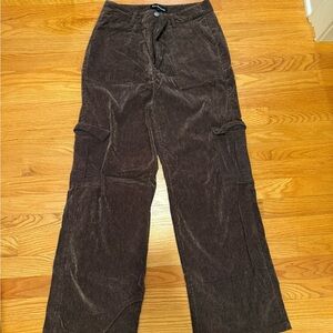 En Saison Chocolate Corduroy Pants